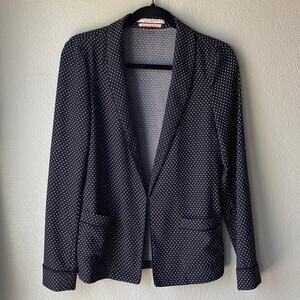 Scotch & Soda Maison Scotch SO CABANA Lightweight blazer, Black polka dot Size 2